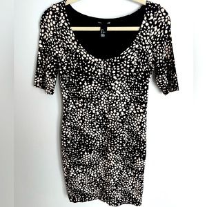 H&M size small bodycon mini dress